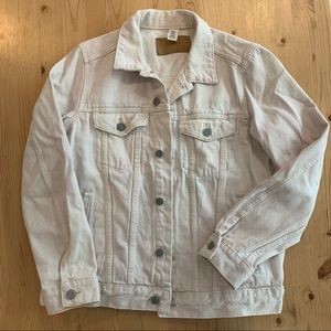 &DENIM ight pink denim jacket, size US12